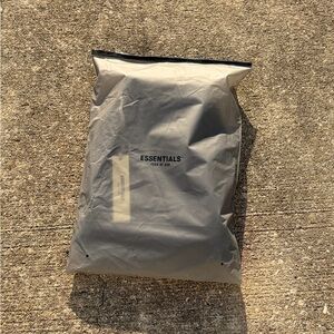 Essentials Brown Branded Sweatshirt with Raised Logo